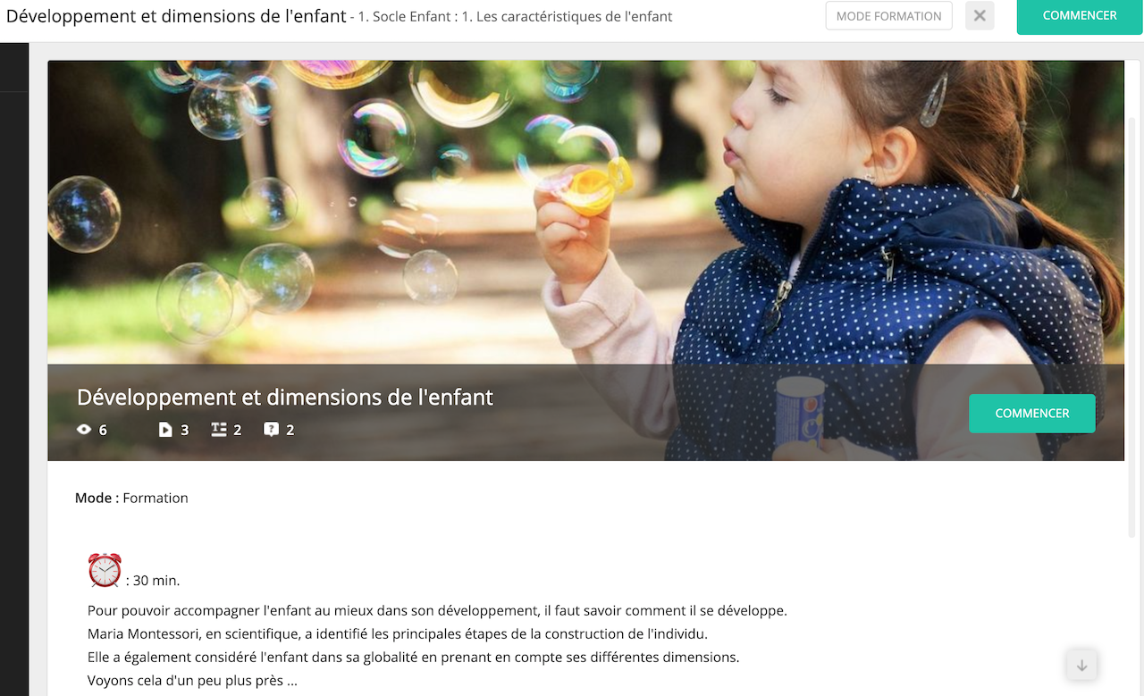 Nous sommes ouverts sur l'international